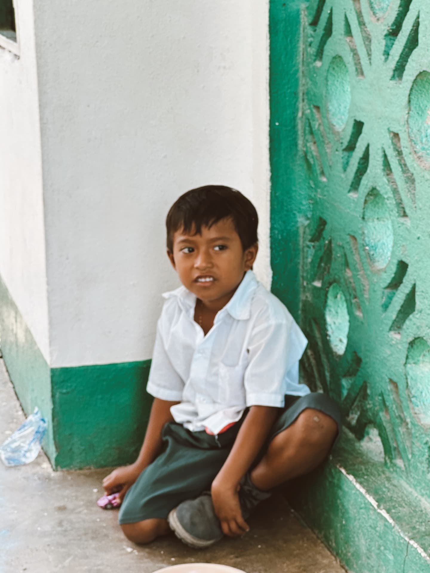 A boy at the afterschool program